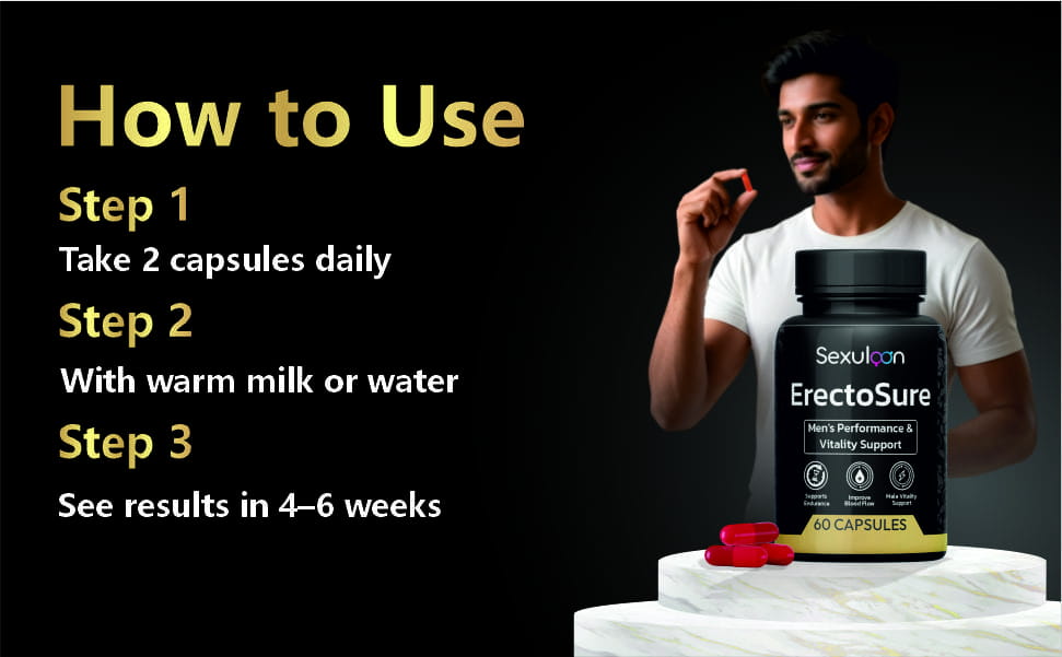 Erectossure β how to use