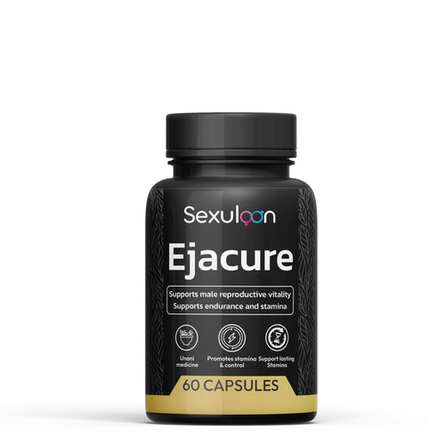 Ejacure Unani Capsules for Men - Ashwagandha, Shatavari, Safed Musli & Kaunch Beej Blend - Supports Stamina, Endurance & Vitality